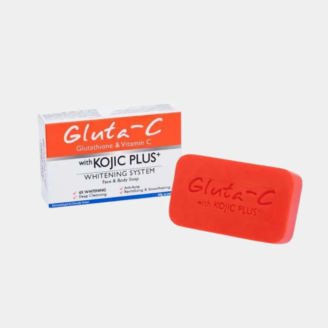 GLUTA-C WITH KOJIC PLUS GLUTATHIONE &amp; VITAMIN C SOAP 60g