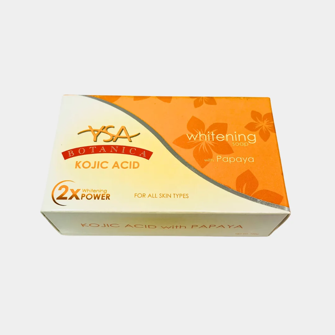 WHITENING SOAP WITH PAPAYA AND KOJIC ACID BY YSA BOTANICA 100g